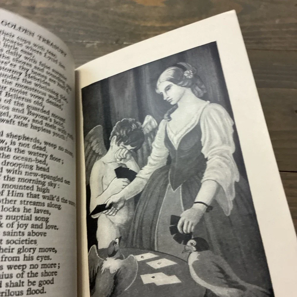 The Golden Treasury Francis Turner Palgrave Antique Poetry Book  British Made